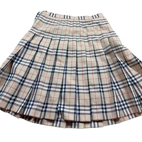 burberry style tennis skirt|burberry skirt 14 years.